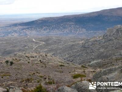 La sierra de Paramera - Castillo de Manqueospese / Aunqueospese - Castro Celta de Ulaca; senderos ar